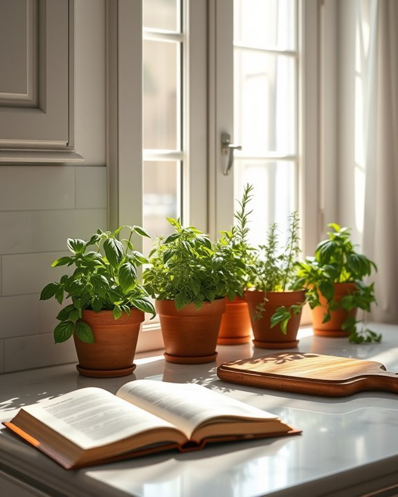 fresh herbs for cooking