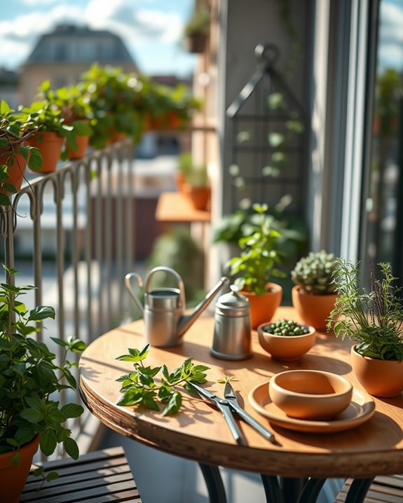 fresh herbs for cooking