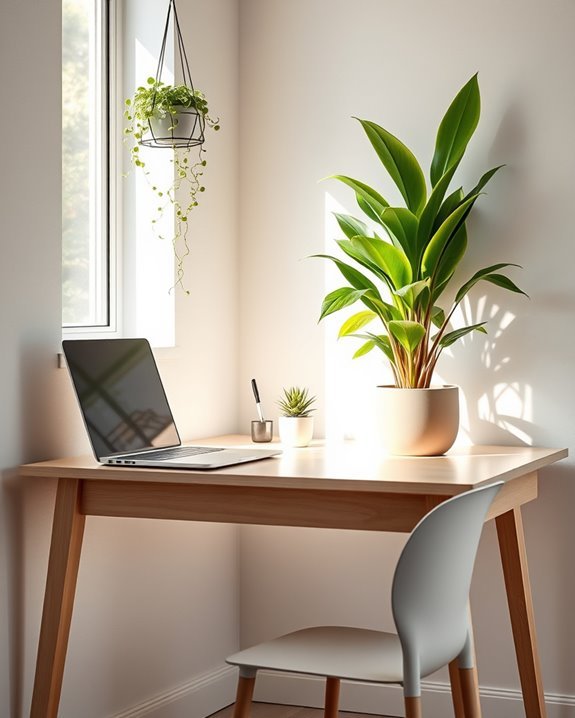 fresh plants enhance productivity