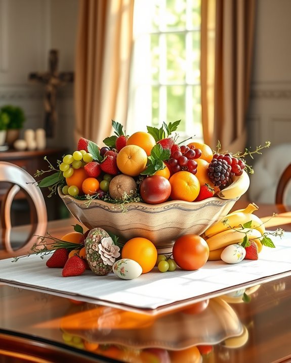 fruit themed easter decor ideas