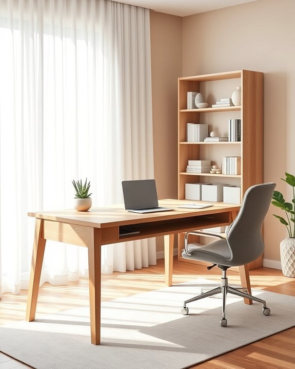 functional and inspiring workspace