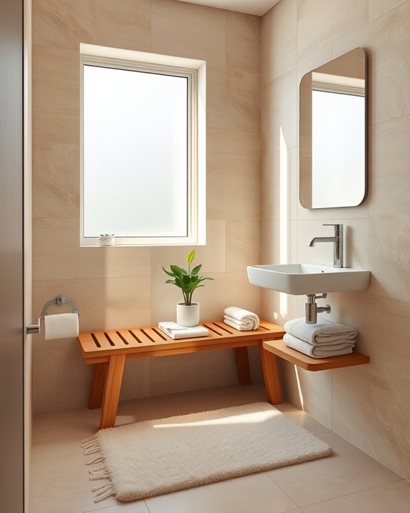 functional and stylish bathroom