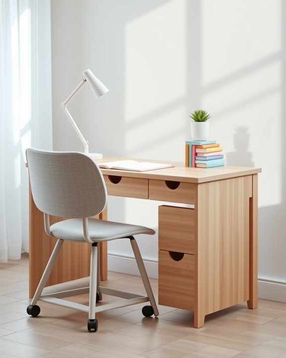 functional storage study tables