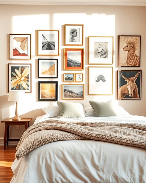 gallery wall art display