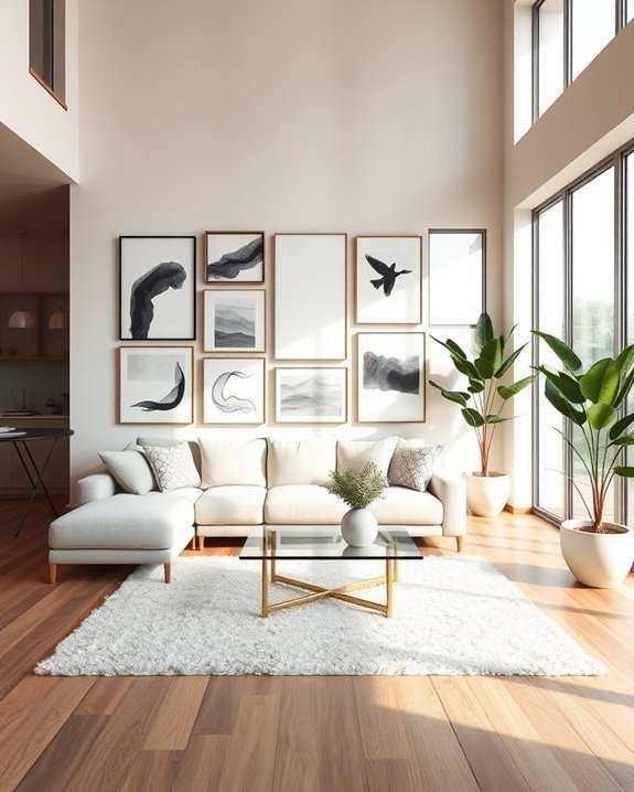 gallery wall art display
