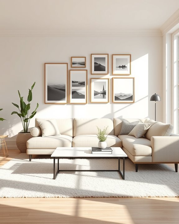gallery wall art selection