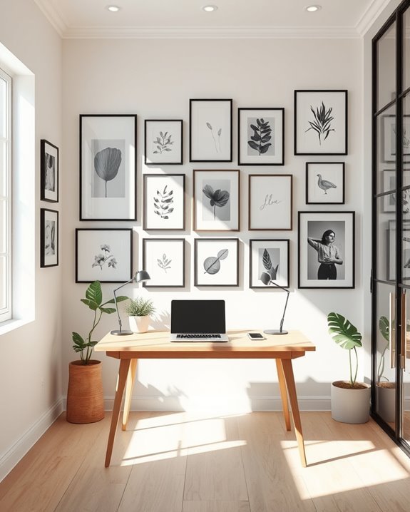 gallery wall for personality