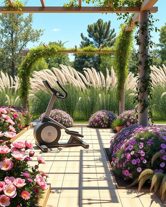garden fitness transformation space