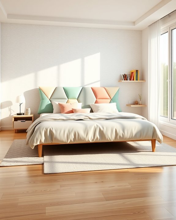 geometric design children s beds