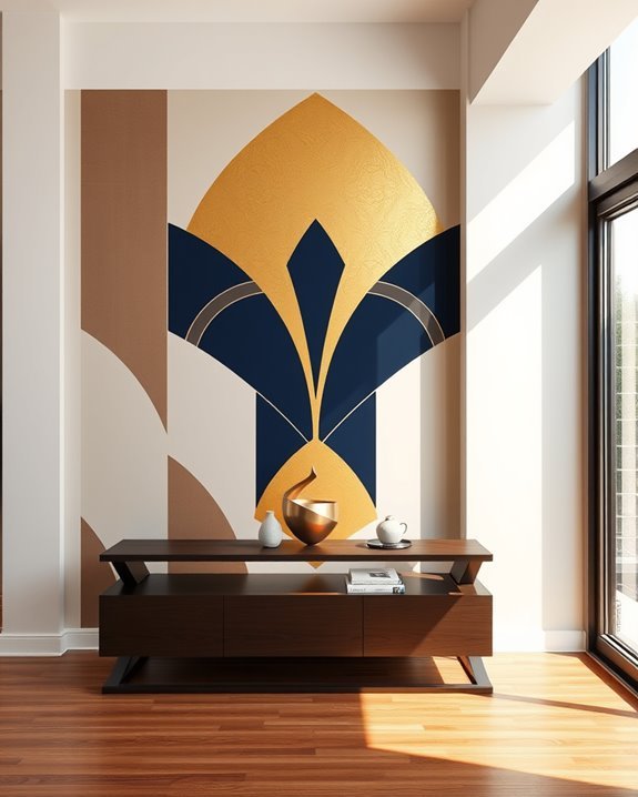 geometric elegance with color