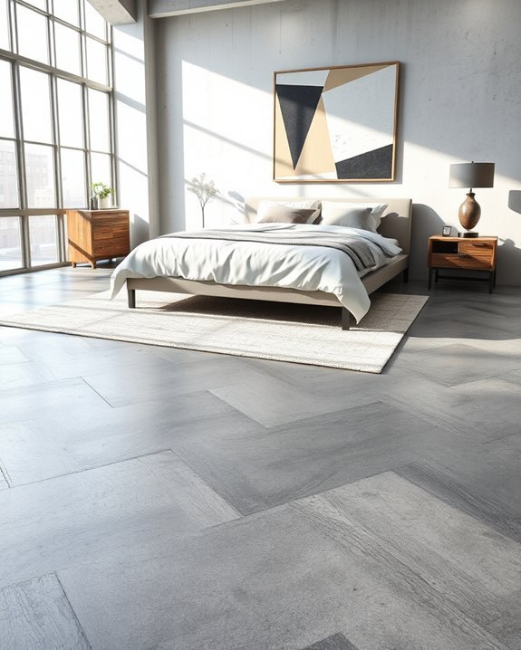 geometric patterns enhance concrete