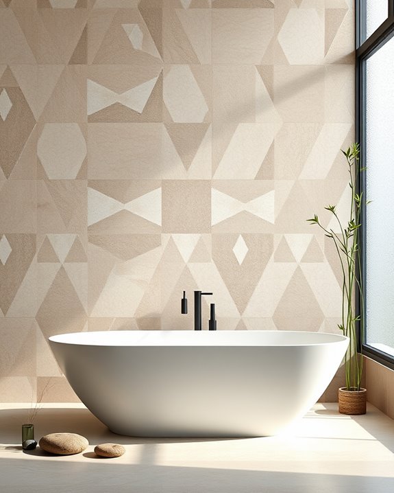 geometric tile design impact