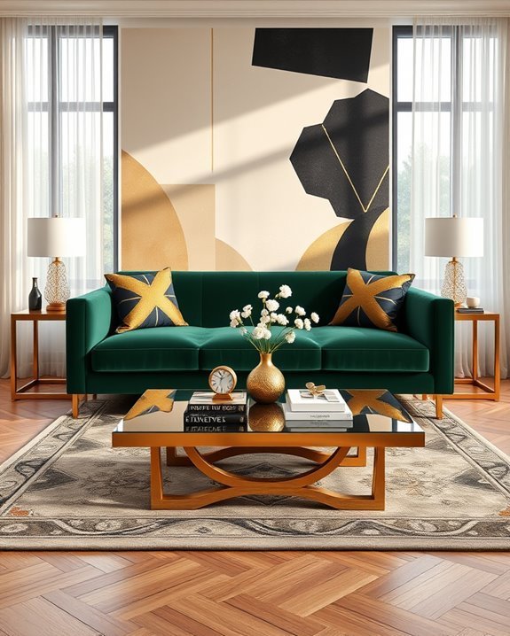 glamorous art deco retreat