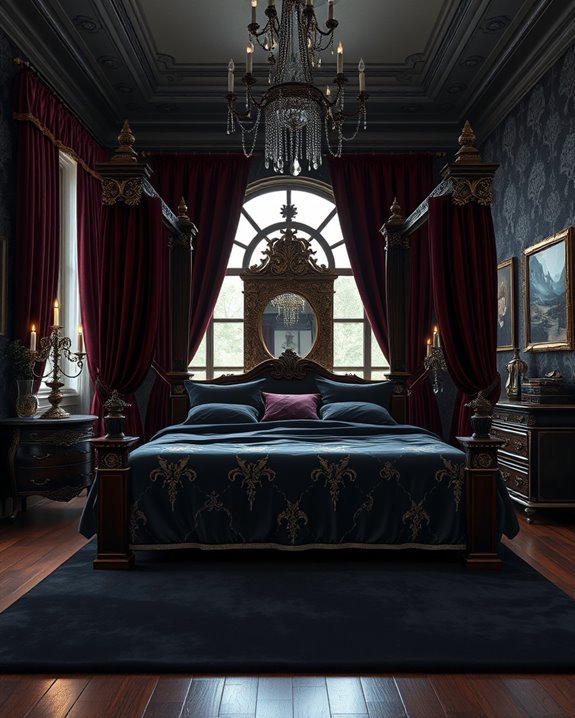 gothic elegance and mystery