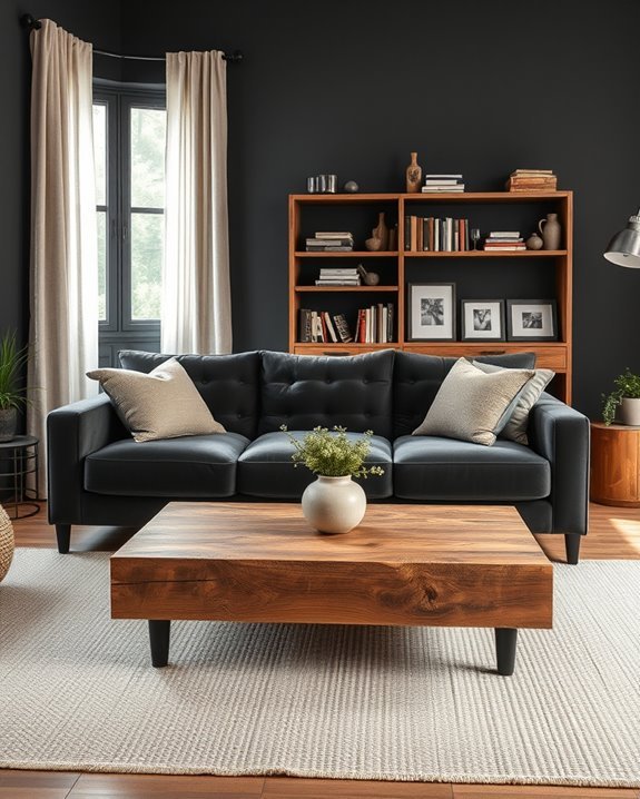 graphite rustic decor harmony
