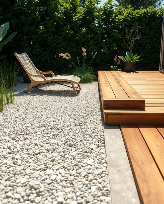 gravel and wood synergy