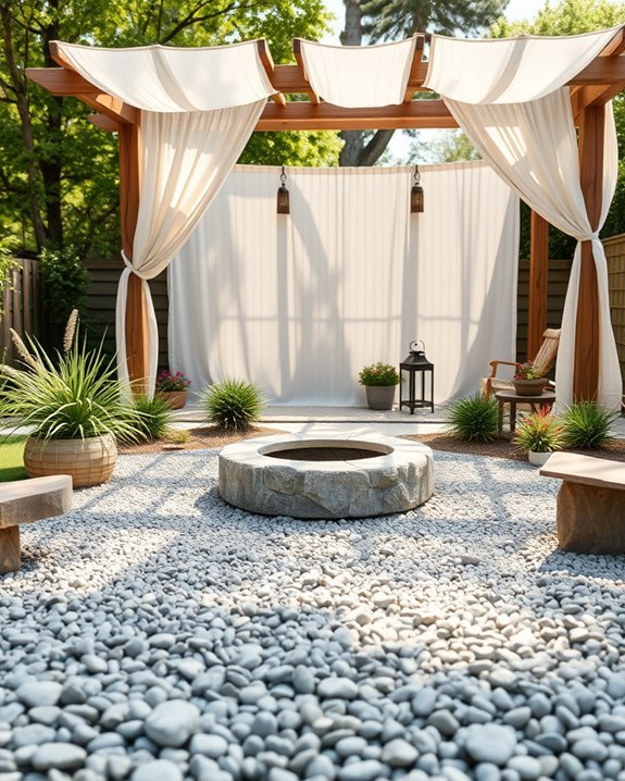 gravel patio design considerations