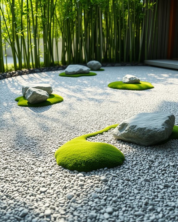 gravel zen garden design