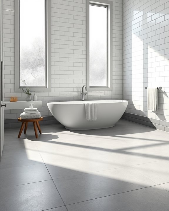 gray and white contrast