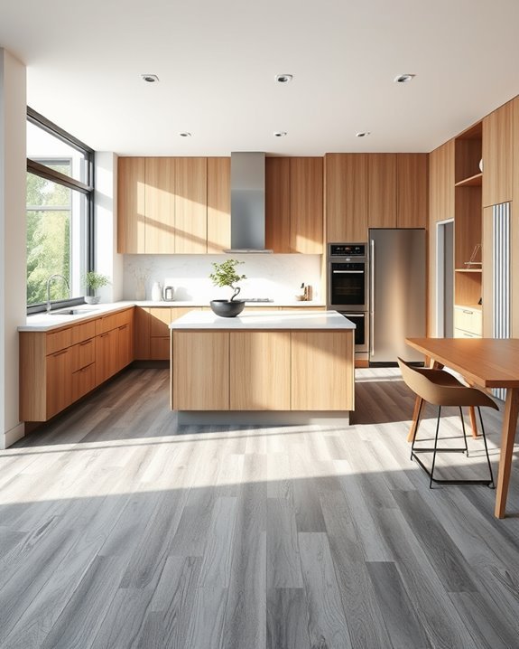 gray wood floors harmony