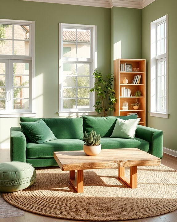 green and natural harmony