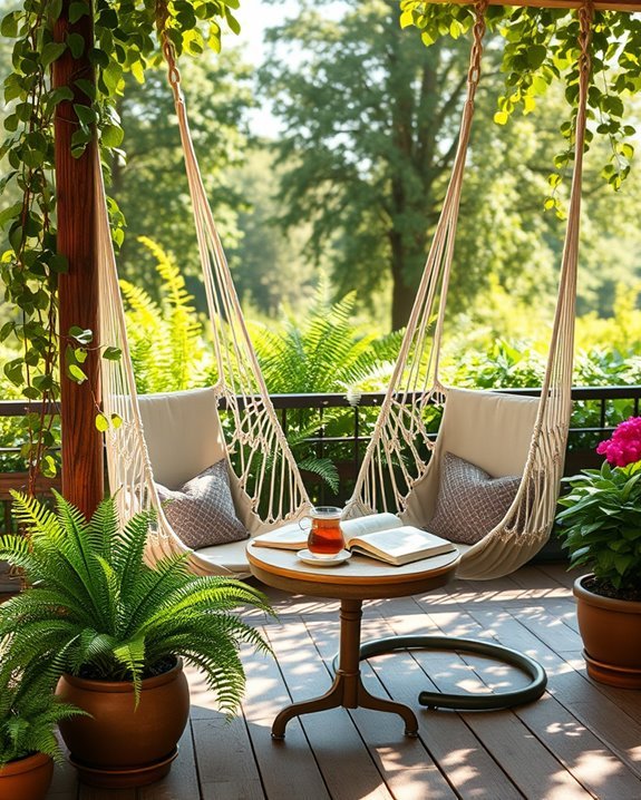 hammock chairs enhance relaxation