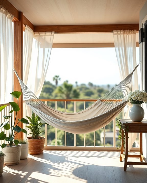 hammock oasis for relaxation