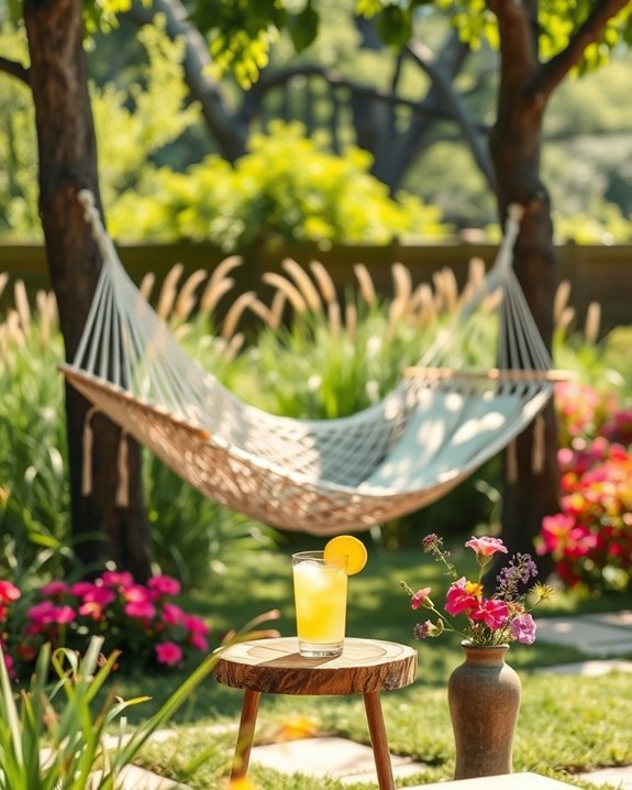 hammock retreat in nature