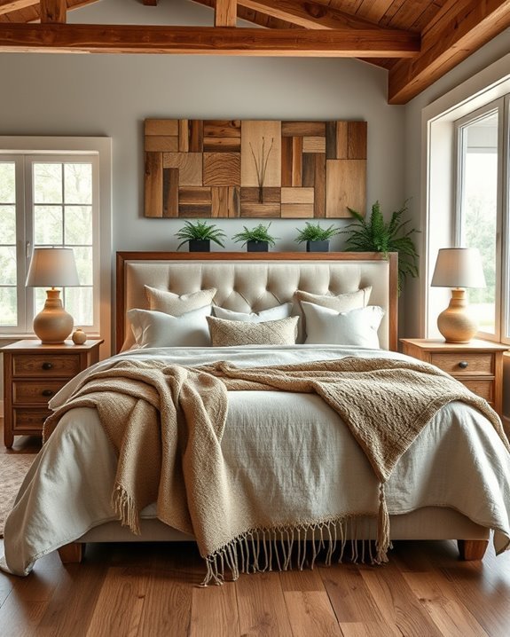 handcrafted decor adds character