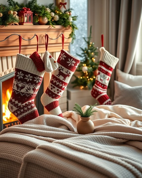 handmade festive bedroom decor