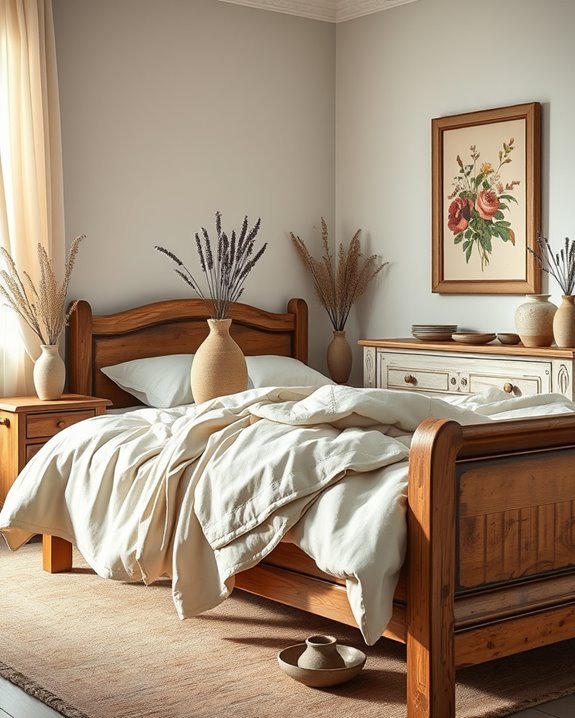 handmade pottery enhances decor