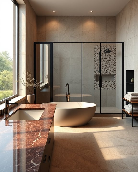 harmonious brown granite combinations
