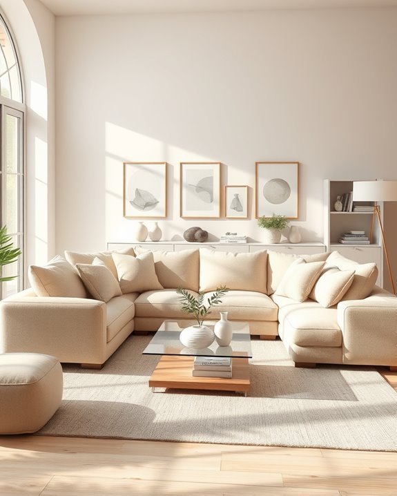 harmonious monochromatic design elements