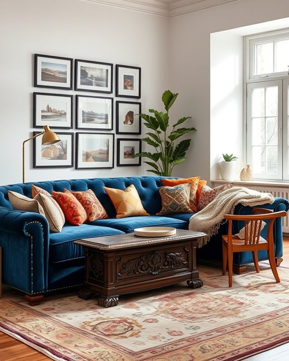 harmonious traditional modern blend