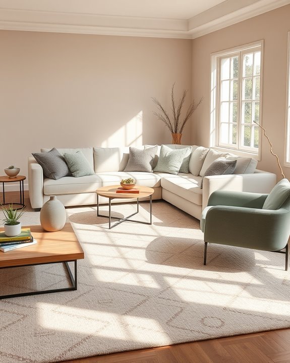 harmonize colors with furniture