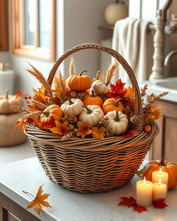 harvest baskets for fall