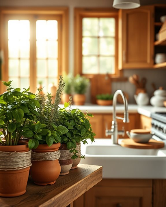 herb garden for kitchens