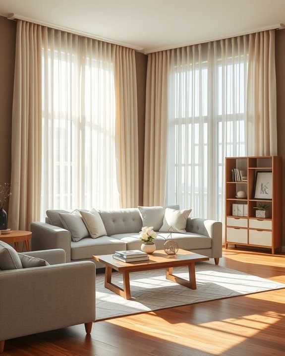 high quality curtains enhance aesthetics
