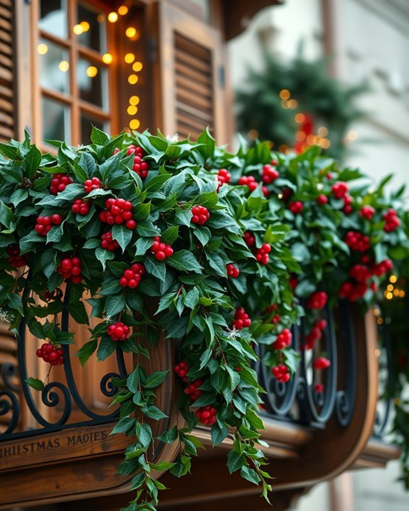 holiday balcony decoration ideas