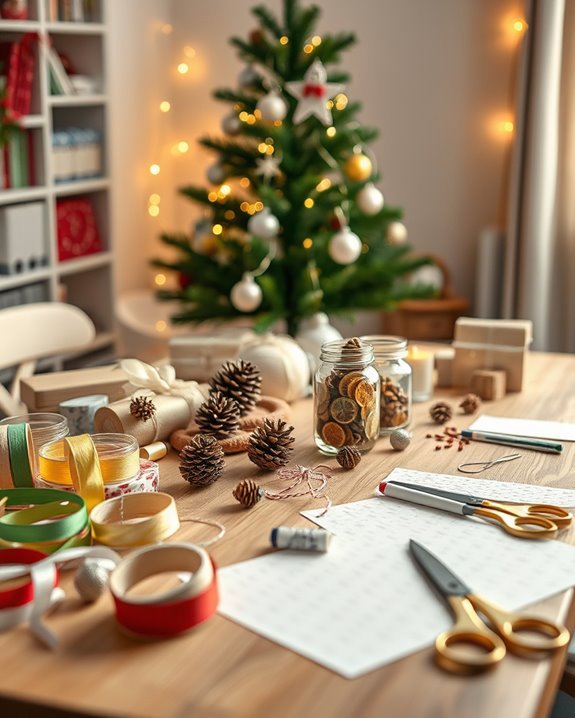 holiday crafting fun together