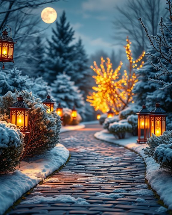 holiday lanterns for decor