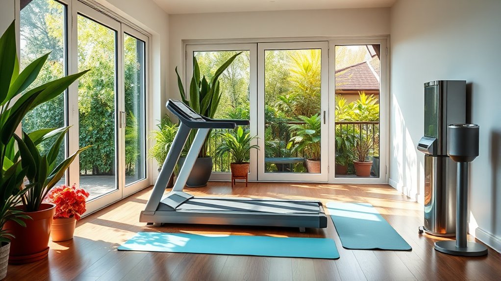 home fitness garden ideas