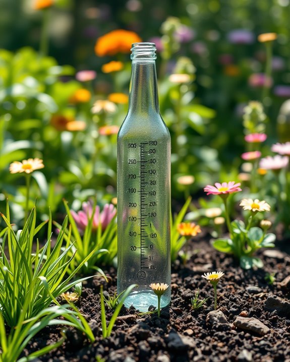 homemade rain gauge instructions