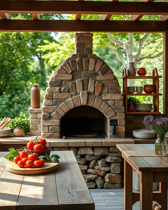 homemade wood fired pizza experience
