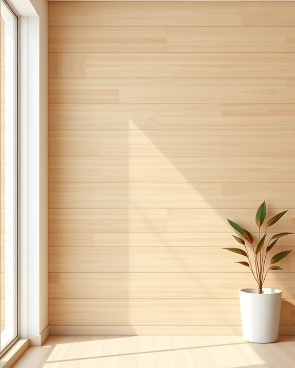 horizontal bamboo paneling charm