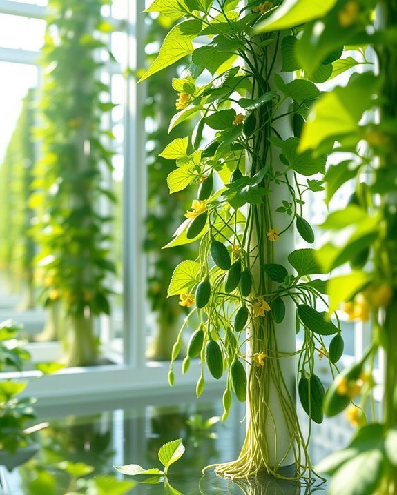 hydroponic cucumber cultivation benefits
