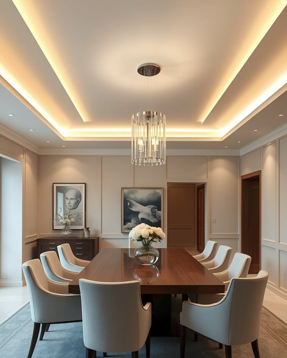 illuminated led ceiling strips