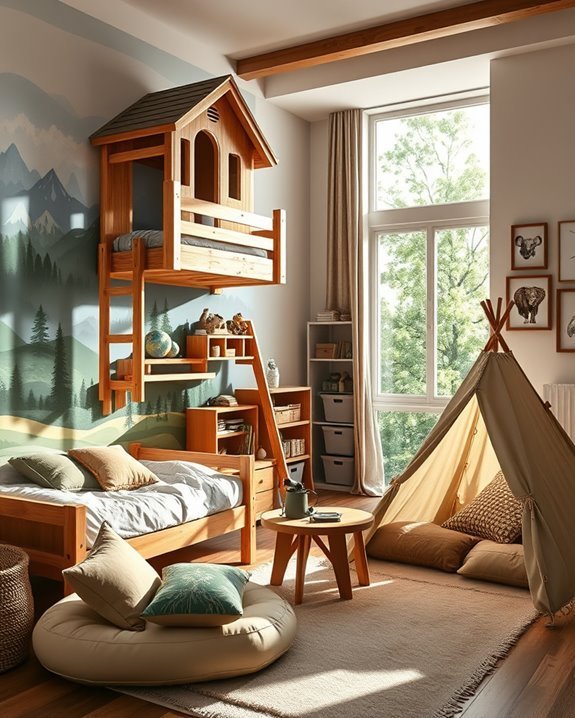 imaginative adventure themed bedrooms