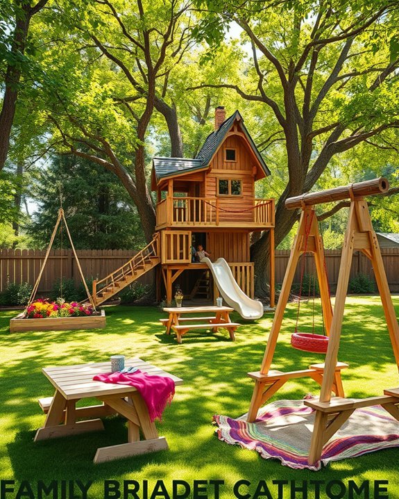 imaginative and safe treehouse