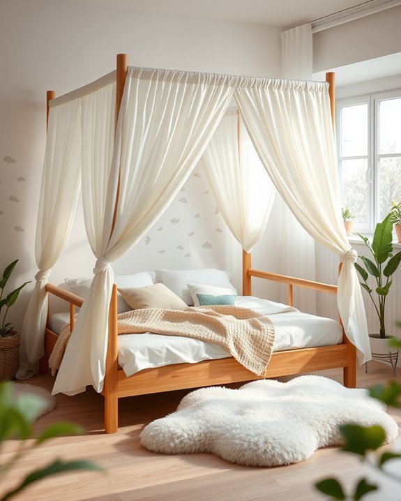imaginative canopy bed adventures